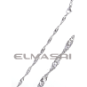 Edelstahl-Halskette 3EM76A