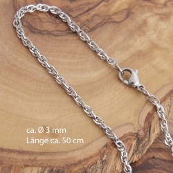 Edelstahl-Halskette 7EM130