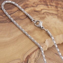 Edelstahl Halskette 3EM77B (Paketpreis)