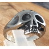 Edelstahlring Totenkopf (Stückpreis)