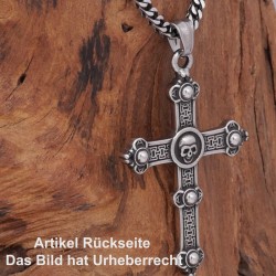 Kreuz mit totenkopf 26STA164 (Paketpreis)